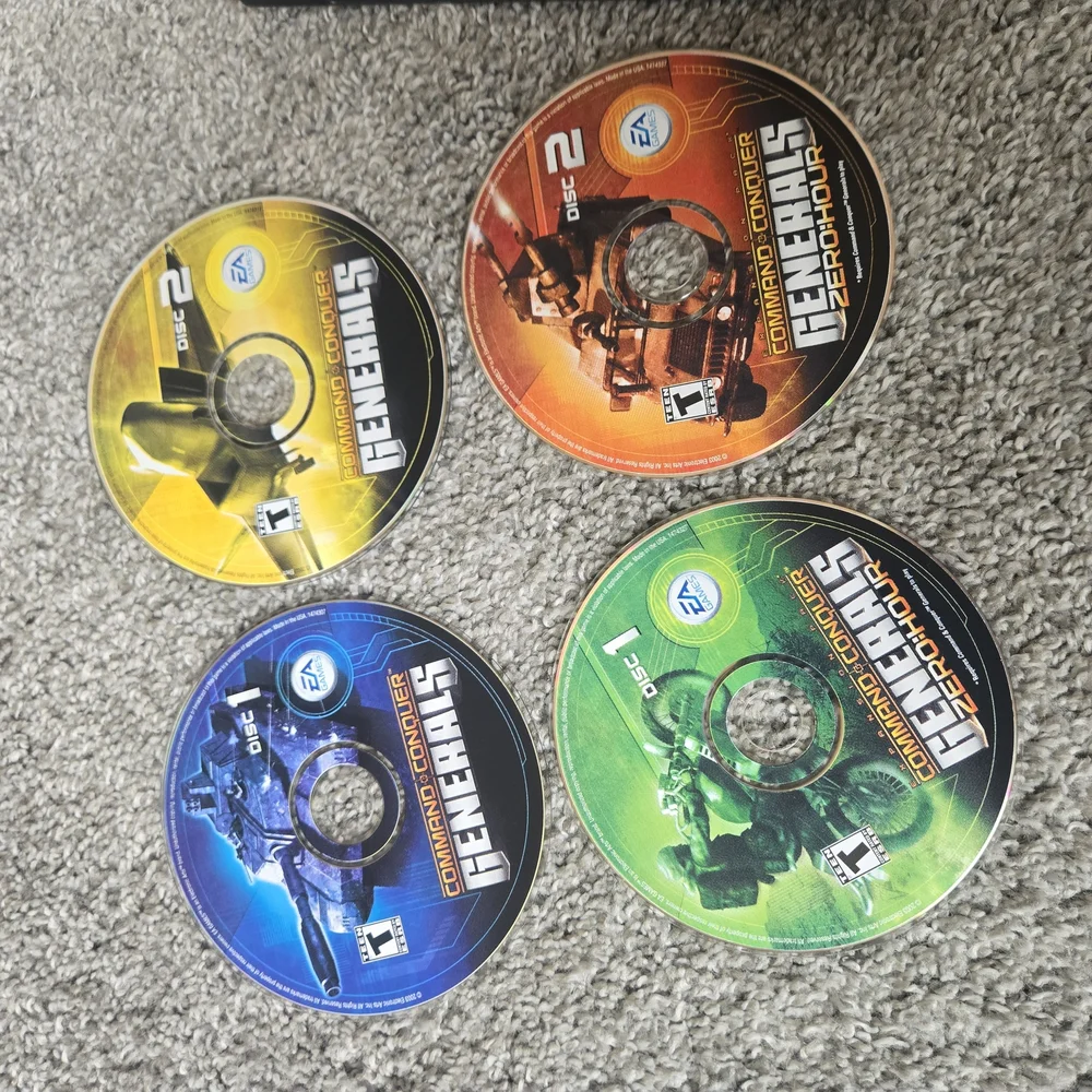 Command & Conquer: Generals Deluxe Edition PC Game - EA Games Black Case